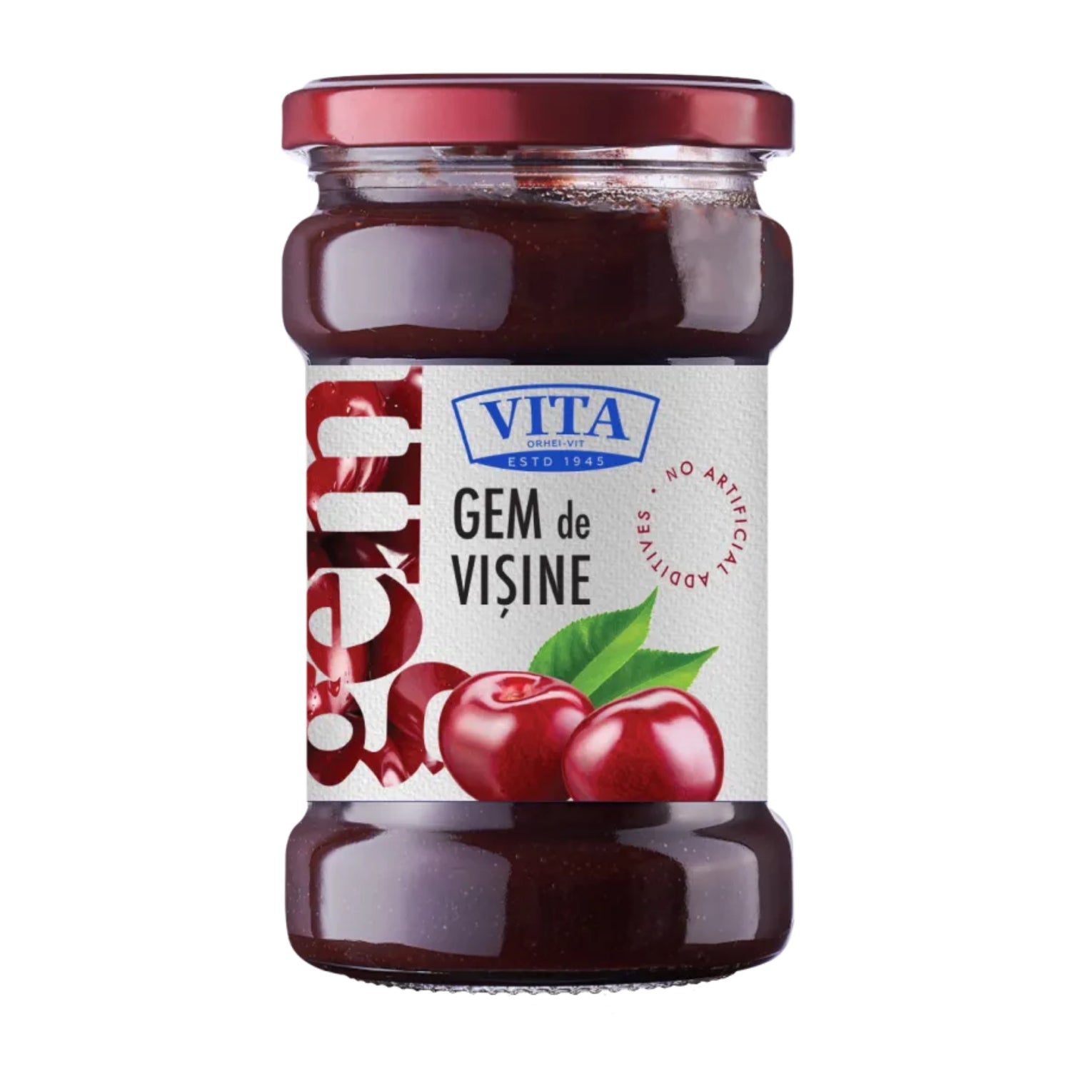 Vita Sour Cherry Jam jar