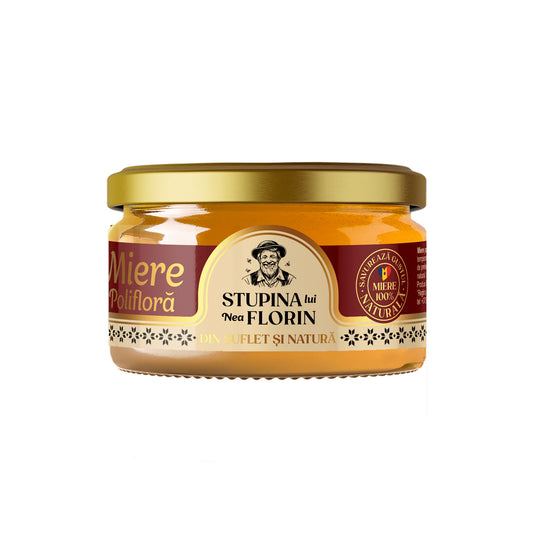 Stupina lui Nea Florin Natural Polyfloral Honey 250g/900g jar