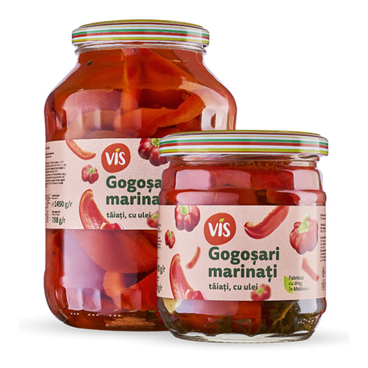 Vis Sweet Pepper Marinated with Oil jar