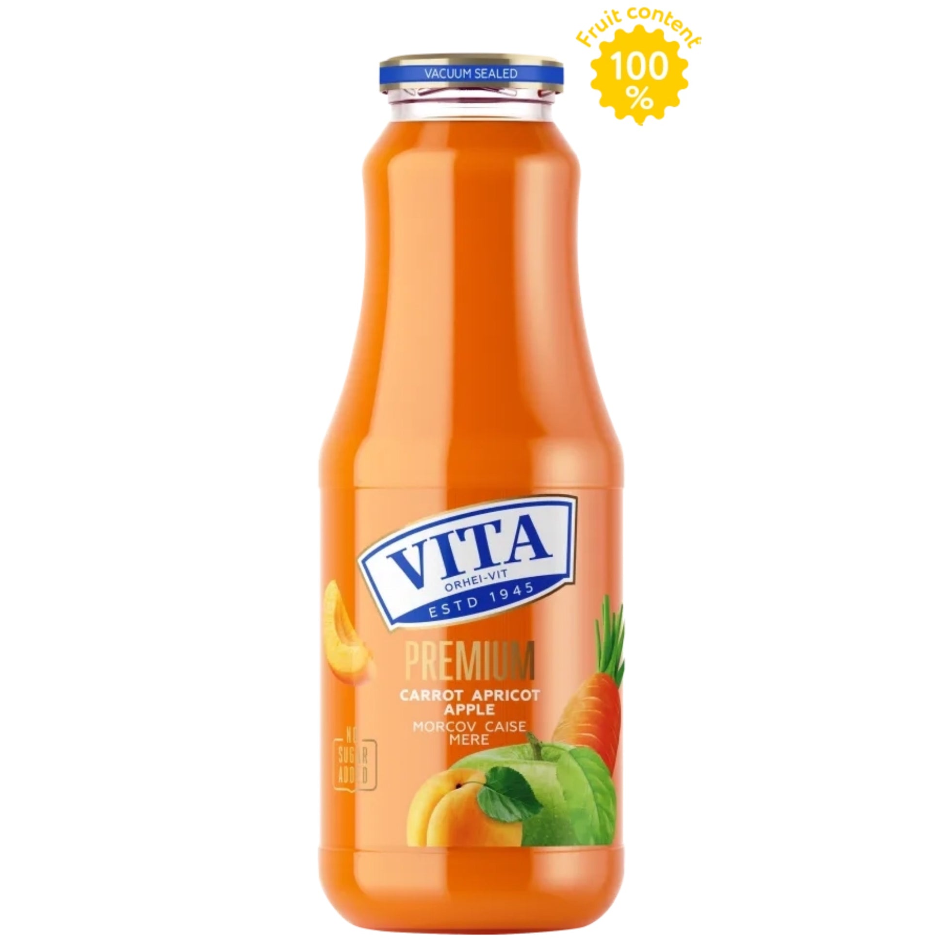 Vita Carrot-Apricot-Apple Juice 1L bottle