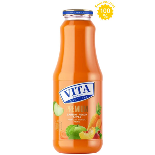 Vita Carrot-Peach-Apple Juice 1L bottle