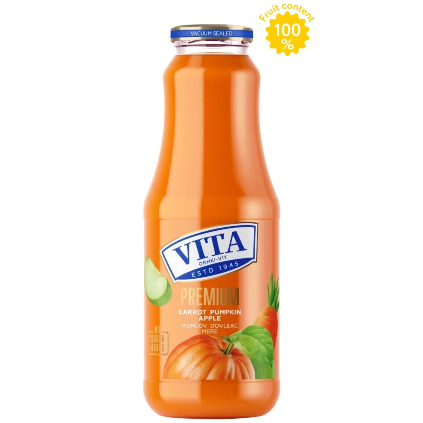 Vita Carrot-Pumpkin-Apple Juice 1L bottle