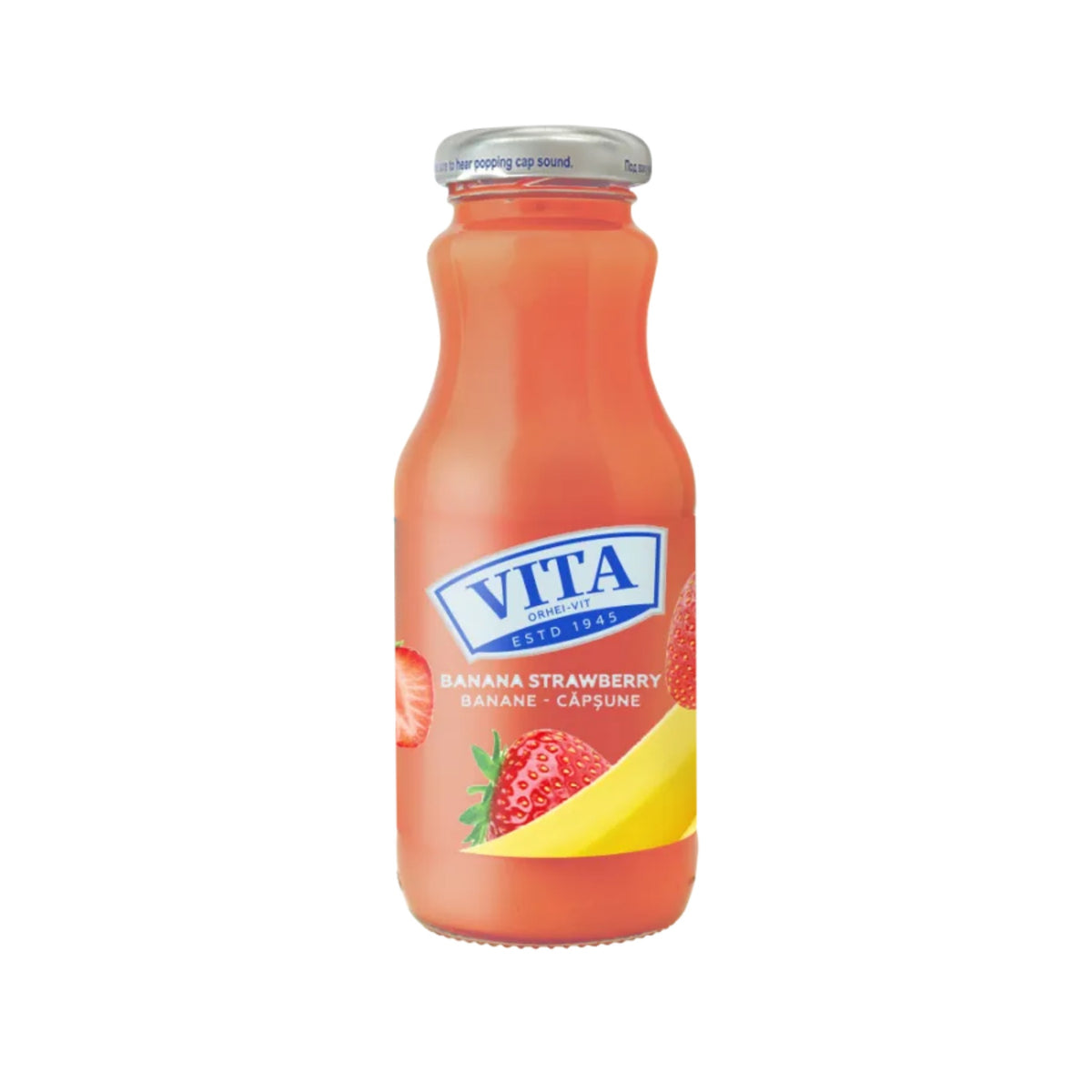 Vita Banana-Strawberry Juice 250ml bottle